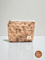 Soft Sand Quilted Utility Pouch