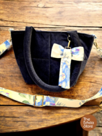 Everyday Handbag for Women | Classic Navy Quilted Mini Tote