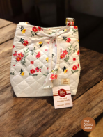Meadow Bloom Handmade Floral Quilted Crossbody Bag