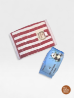 Blush Beige Quilted Mini Tissue Pouch Holder | Handmade Limited Edition (Copy)