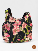 Shoulder Bag for Women | Midnight Floral Quilted Shoulder Bag